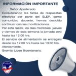 INFORMACIÓN DE CLASES