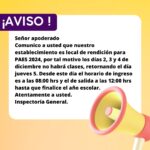 INFORMACIÓN IMPORTANTE