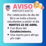 INFORMACIÓN PARA MARTES 22 DE ABRIL